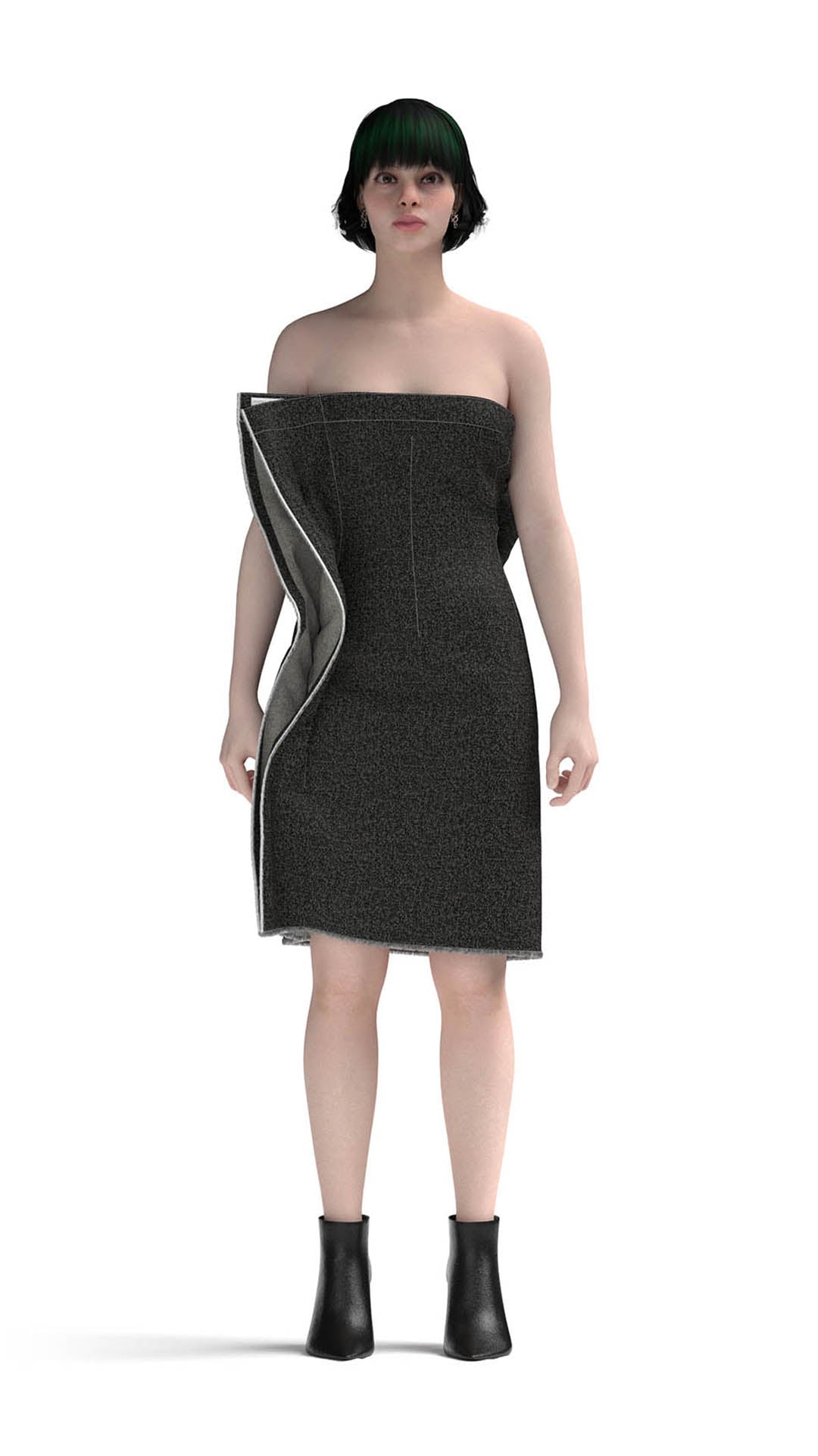 DRESS MOD 02 fatto su misura